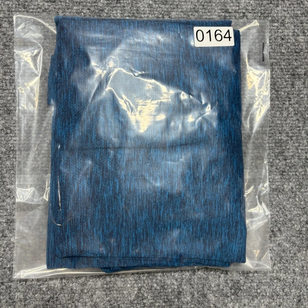 Lululemon Shirt Mens Medium Blue Swiftly Yoga Gym Athleisure Crossfit Murph - Picture 9 of 9